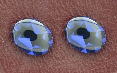 ONE 8x6 Synthetic Buff Top Oval Royal Blue Sapphire Lab Grown Gemstone Gem 