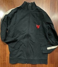 LITFIBA  PIERO PELU'FELPA COLLO ALTO VINTAGE CON CERNIERA ANNI 2000  CORNUCUORE 