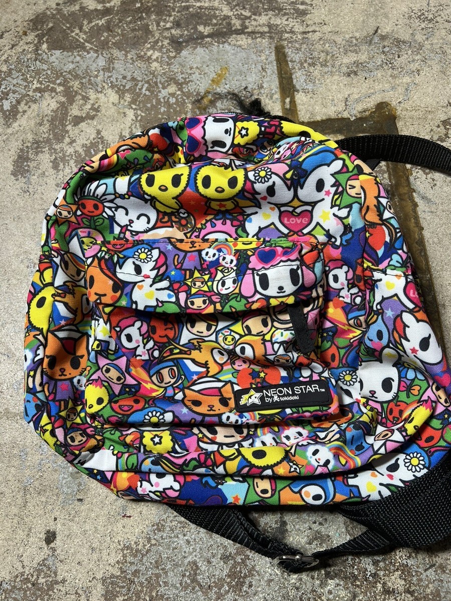 Neon Star Tokidoki Small backpack bag purse damaged strap school