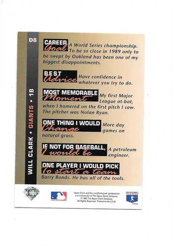 1993 Upper Deck Insert Cards U-Pick Finish your Sets Baseball Trading Cards MLB - Bild 25 von 57