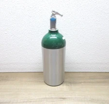 NEW Portable Aluminum Medical Oxygen Cylinder Tank  (M9) Size C + Toggle Valve