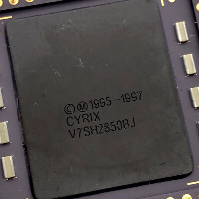 CYRIX MII 300GP 2.9V 75mhz Bus 3.x Vintage GOLD Processor