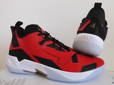 NIKE AIR JORDAN WHY NOT Not ZER0.4 UNIVERSITY RED-MET GOLD SZ 13