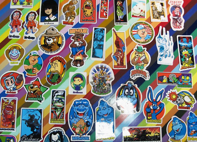 vtg 1990s 2000s Birdhouse skateboard sticker - Berra Klein Zitzer Howell Beach +