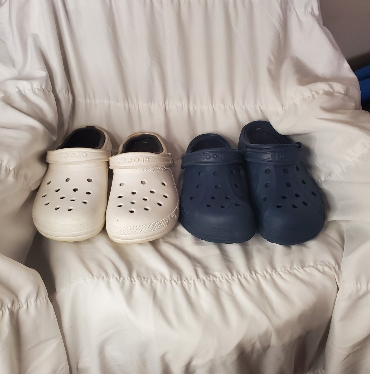 Lotto 2 Zoccoli Crocs Classici Foderati Uomo Tg 6 Donna Tg 8 203591&205969