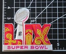 Super Bowl LIX 59 New Orleans Embroidered Patch Iron/Sew On~ Free Tracking!