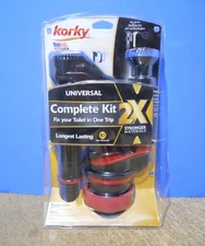 Korky 2X Long Life Universal Complete Toilet Repair Kit Model 4010X