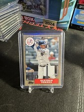 2022 Topps Series 1 - 1987 Topps Baseball Relics Gold #87R-GT Gleyber Torres /50