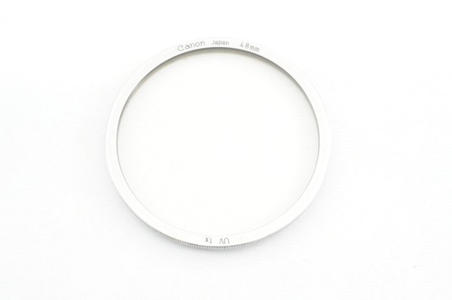 Genuine CANON 48mm UV 1x Lens Filter For 50mm F1.4 Lens From JAPAN - Picture 2 of 8