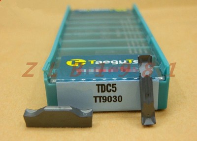 10Pcs NEW- TaeguTec headed grooving inserts TDC5 TT9030