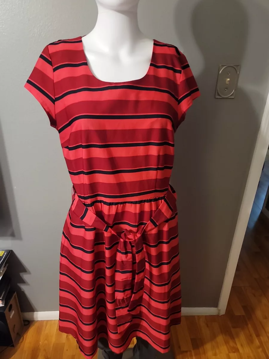 Tommy hilfiger pink striped dress new arrivals