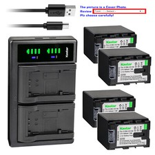 Kastar Battery LTD2 Charger for JVC BN-VG138 JVC Everio GZ-HM860 Everio GZ-HM870