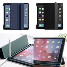 Auto Sleep/Wake Stand Case Cover For iPad 9th 8th 7th 6th 5th Gen Pro 11" M4 M5