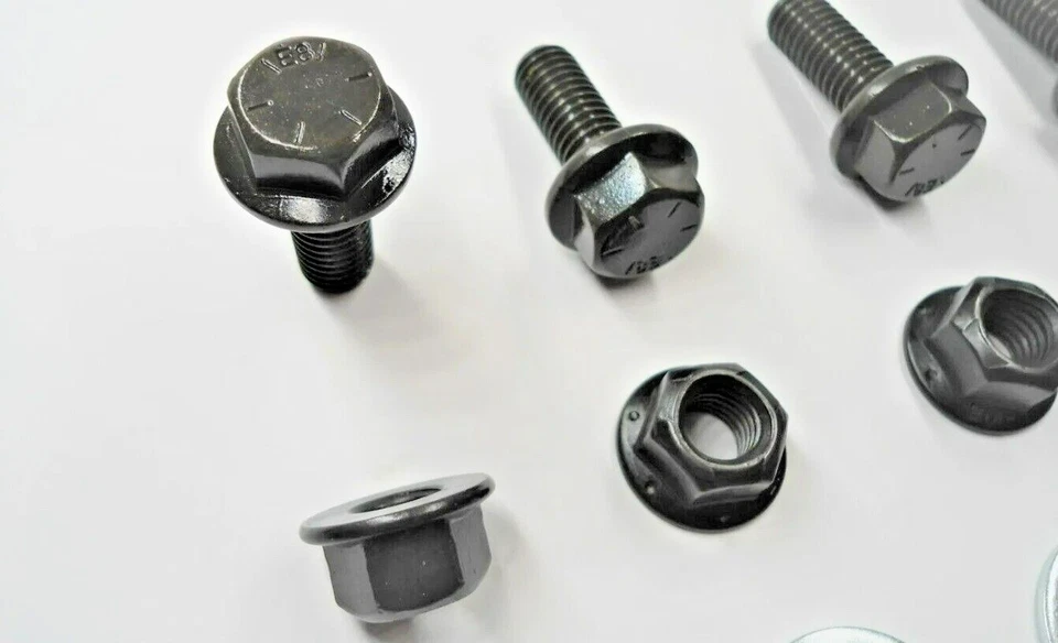 (8 级) CROSSMEMBER BOLTS/NUTS & 33 CHROME SCREWS 适用于通用雪佛兰 OLDSMOBILE 等 — 第 4/4 张图片