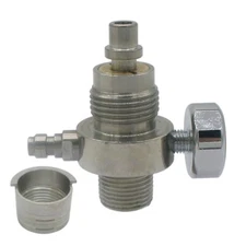 Stainless Steel High Pressure PCP Valve for Condor Talon SS Airforce 8mm top hat