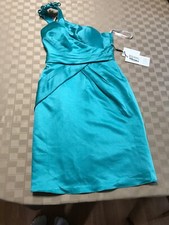 NWT Women's JJs House Teal Dress Size 2 Weddings/Special Occasions Sleeveless