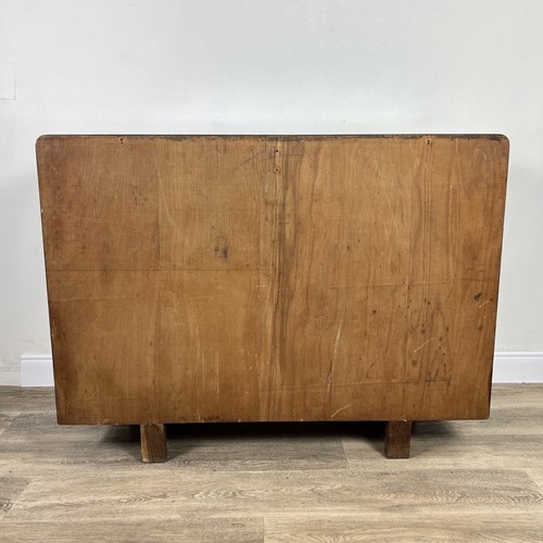 Libreria stile art decò vintage Madia Mobile Soggiorno porta TV antico in legno - Picture 5 of 17