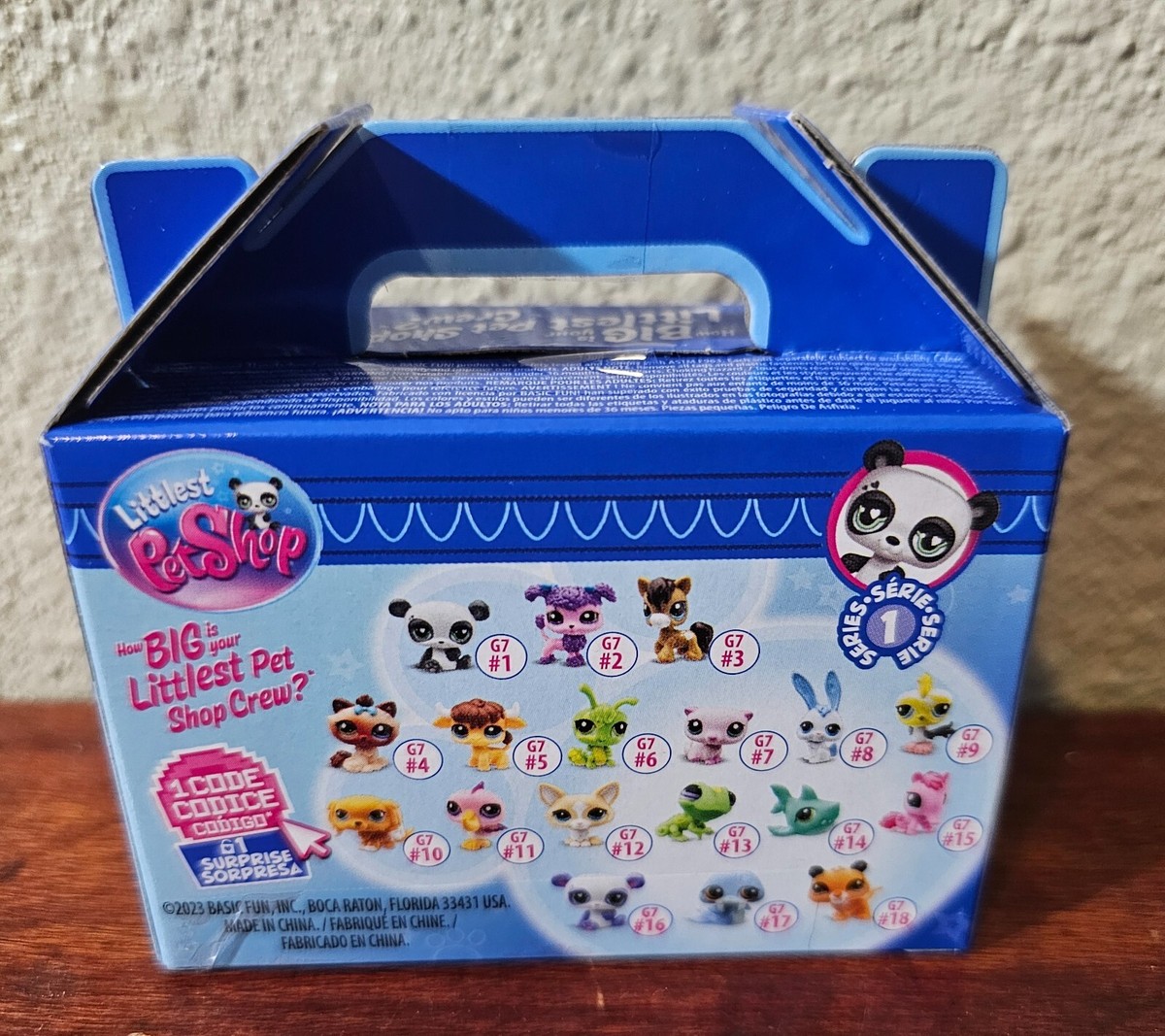 Littlest Pet Shop Surprise Box Series 1 G7 #16 Exotic Purple Panda