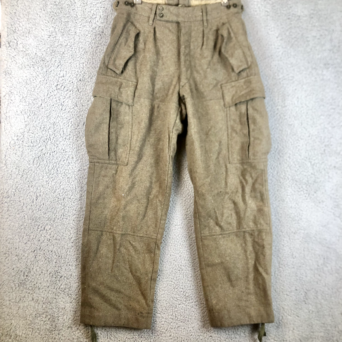 Vintage Schilling Ohg Reichartshausen Wool German Military Pants 