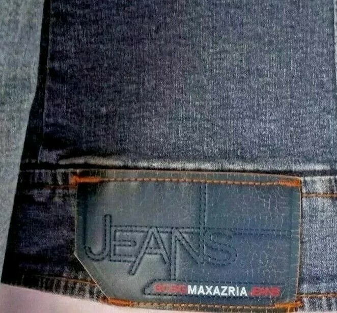 Vintage BCBG MAXAZRIA Distressed Denim Moto Biker… - image 6