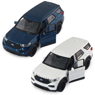 FORD EXPLORER 2023 Diecast Model Car Collection Toy Cars 1:43 Blue