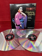 Madama Butterfly Teatro Alla Scala - 2 LaserDisc Giacomo Puccini Stereo Extended