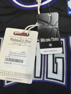 100% Authentic Jason Williams #55 Mitchell & Ness Sacramento Kings
