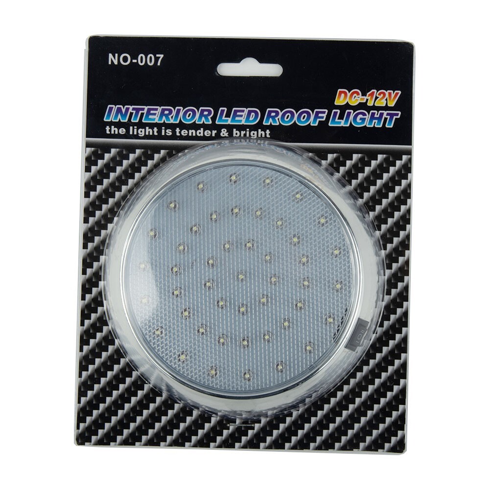 1x White LED Interior Roof Light For 12V LED Car Interior Lights，trunk Lights