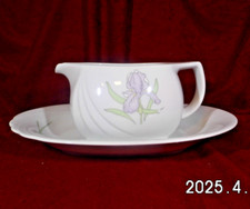 Porzellan  Sauciere 2tlg.  Serie Cascade Magnolie" Winterling Kirchenlamitz