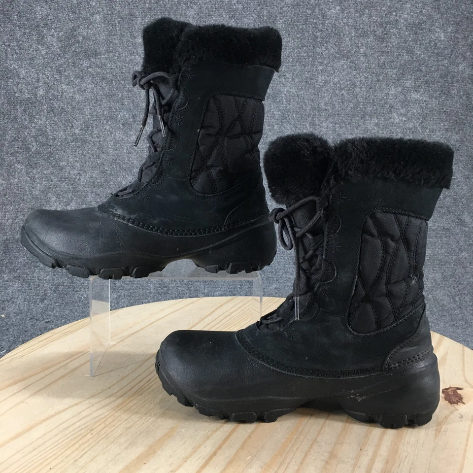 Columbia Botas Impermeables Mujer 8 Sierra Summette IV Negro Sherpa BL1602-010 Foto 2 de 4