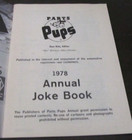 Vintage 1978 Wolff Auto Parts Pups Catalog Joke Book Pinup Gillette, WY Wyoming — photo 2