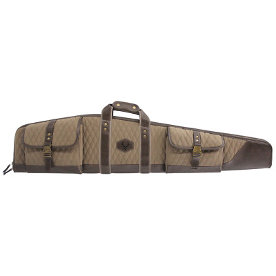 Evolution Outdoor President Series Rifle Case 46'' Quilted Canvas Fleece Lined