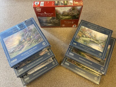 Thomas Kinkade 1000 / 500 Piece Jigsaw Puzzles ** NEW ** | eBay UK