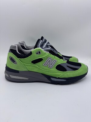 Size 9.5 - New Balance 991v2 City Pack Europe Green Black | eBay