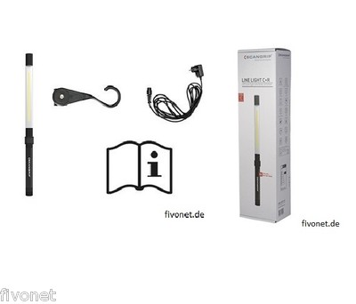 Scangrip LINE LIGHT C+R 900 Lumen Akku Inspektionsleuchte 