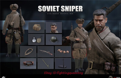 POPTOYS CMS011 Enemy At The Gates Koulikov Soviet Sniper 1/12