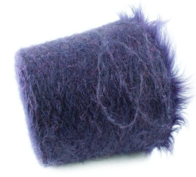 (109 /kg) 100g Lace Garn TOPCHINE Filpucci 67% SuperKid Mohair violett 500m/50g