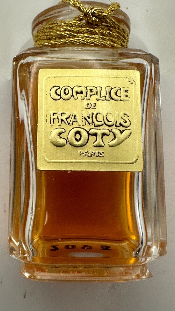 Vintage Coty Complice de Francois Paris Perfume 0.25 fl oz NEW IN