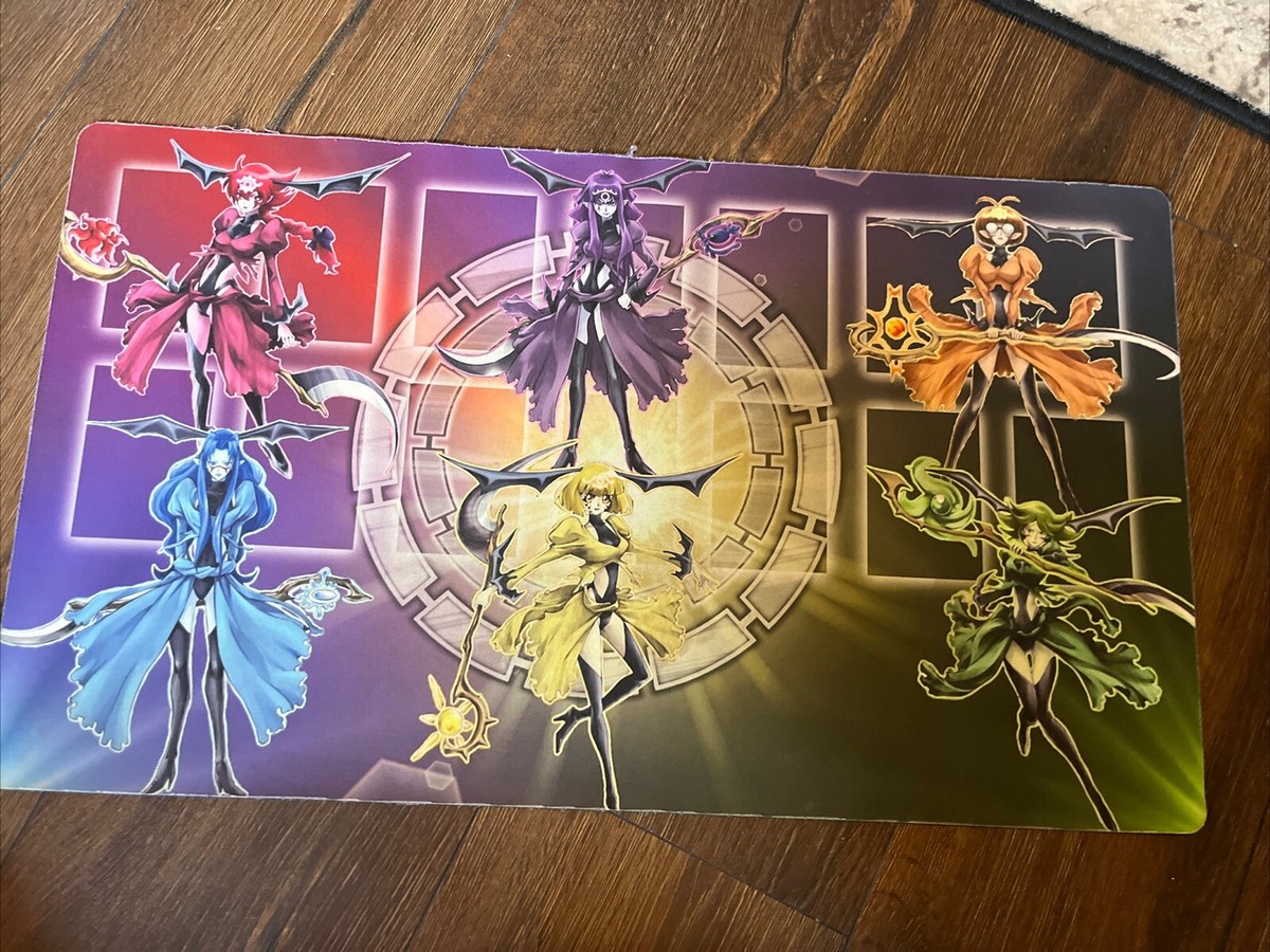 Yugioh TCG Deck Playmat Fortune Lady Light Fire Dark Water Wind Earth -Rare  | eBay