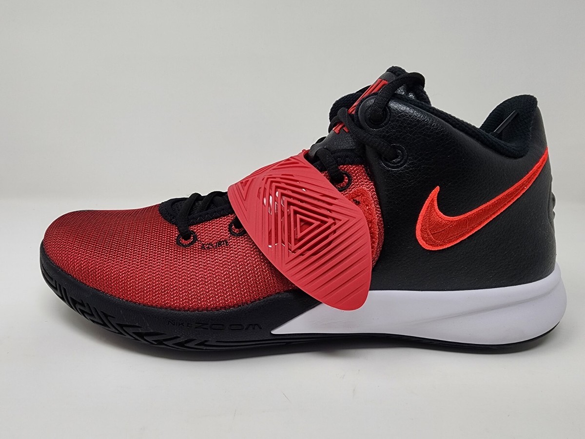 Nike Men's Kyrie Flytrap III Basketball Shoes Black Red BQ3060-009