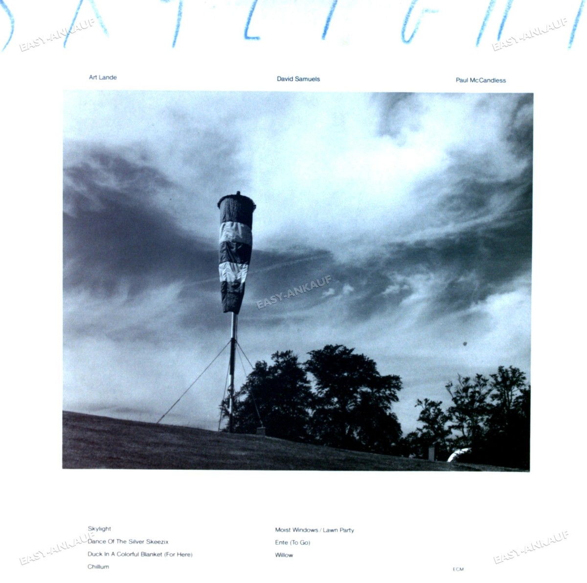 Art Lande - Paul McCandless - David Samuels - Skylight LP (VG/VG 