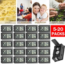 5/10/15/20 Pcs Humidity Meter Mini Digital Indoor Hygrometer Temperature Meter 