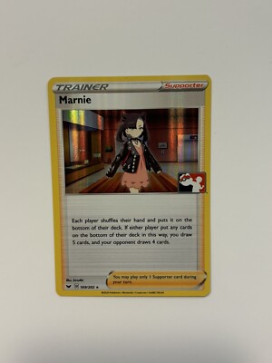 Marnie様 Marnie 169/202 Pokemon Prize Pack Variant Sword & Shield Line Holo