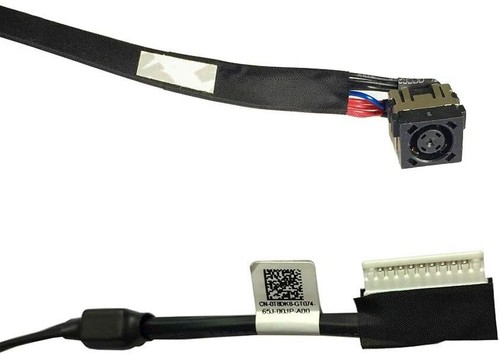 Dell Alienware 17 R3 17R3 6RPMJ New DC Power Jack with Charging Cable 06RPMJ - Afbeelding 3 van 4