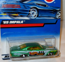 2000 HOT WHEELS  '65 IMPALA LOWRIDER  MOC 