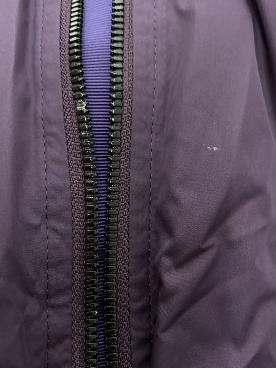 Needles S Down Jacket Polyester Purple Plain Size… - image 9