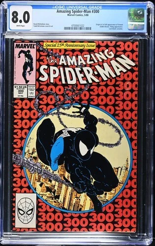 Amazing Spider-Man 300 CGC 8.0  White Pages  /