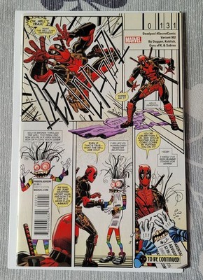 Deadpool #SecretComic Variant 002 MARVEL 2016 VF+