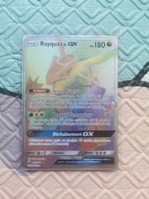 Carte Pokémon Rayquaza Gx Raimbow 177/168