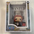 FUNKO POP! ONE PIECE SHANKS WITH WANTED POSTER #1401 2024 EXPO LIMITED EDITION